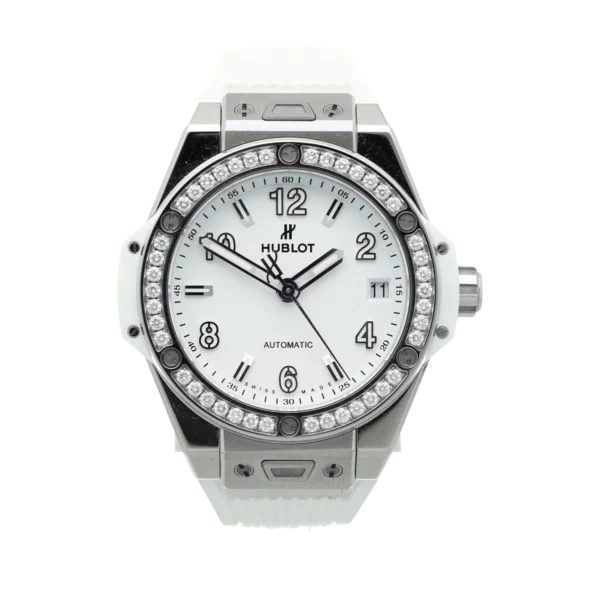 Hublot Big Bang One Click Steel White Diamonds