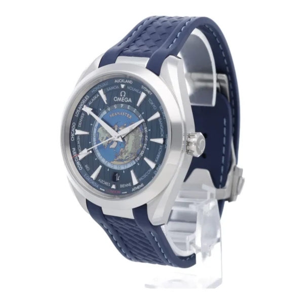 Omega Seamaster Aqua Terra 150M GMT Weltzeituhr – Bild 2