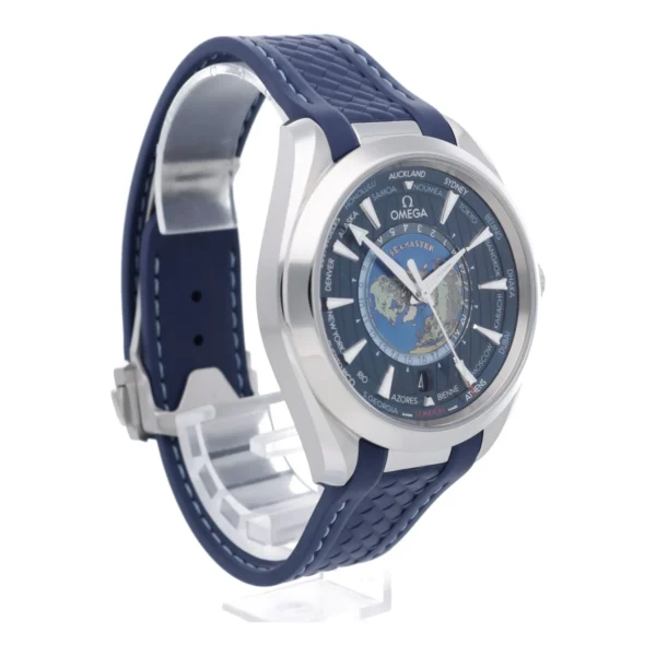 Omega Seamaster Aqua Terra 150M GMT Weltzeituhr – Bild 4
