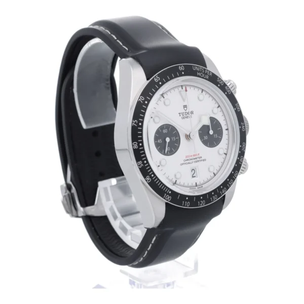 Tudor Schwarzes Bay Chrono Leder – Bild 5