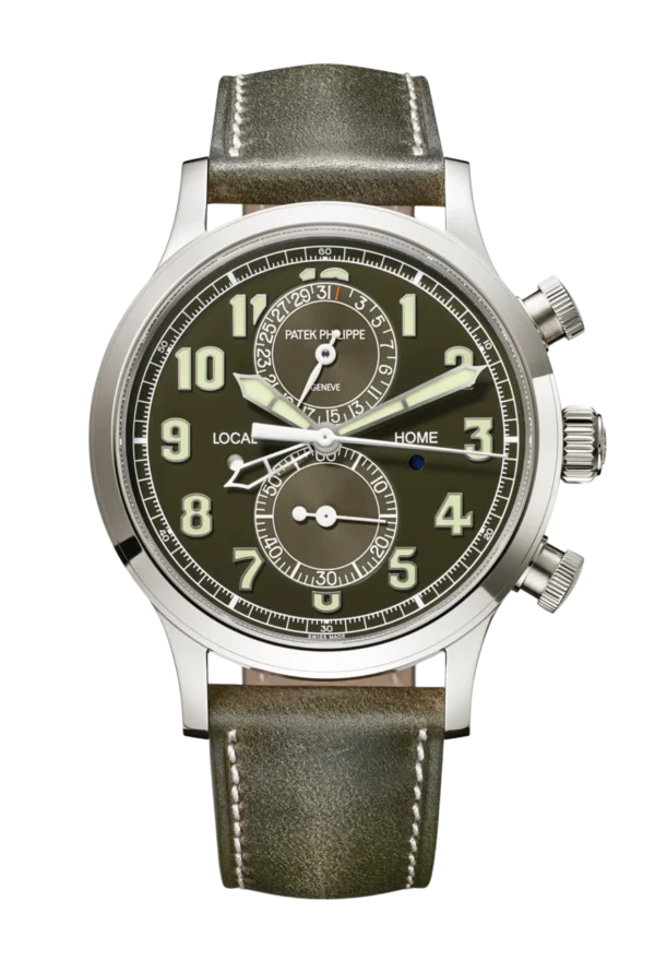 Patek Philippe Calatrava Pilot Reisezeit Chronograph