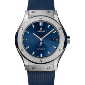 Hublot Classic Fusion Titan Blau