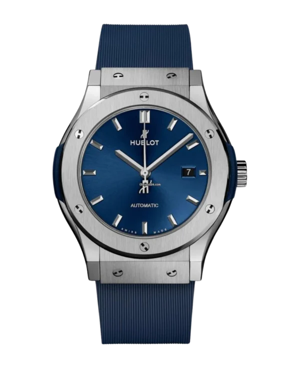 Hublot Classic Fusion Titan Blau