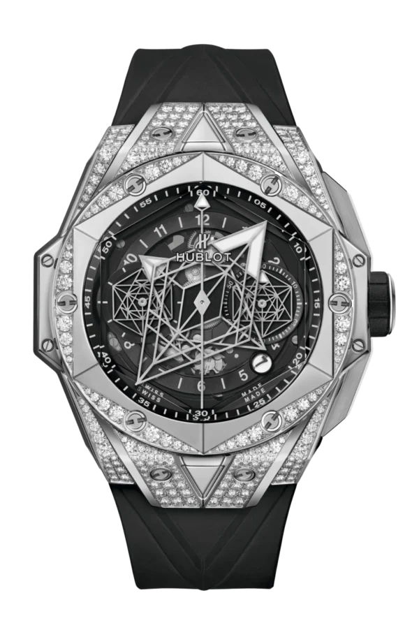 Hublot Big Bang Sang Bleu II Titan Pavé