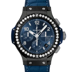 Hublot Big Bang Keramik Blaue Diamanten