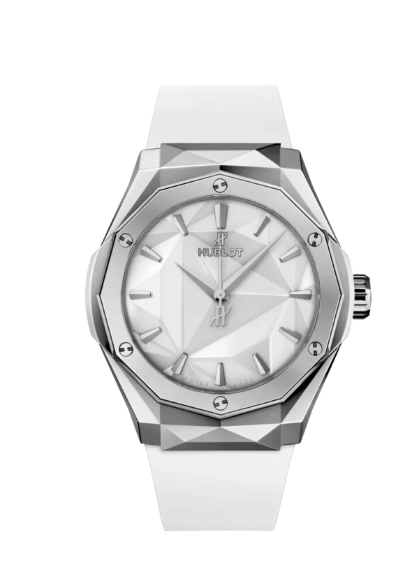Hublot Klassische Fusion. Orlinski Titanweiß