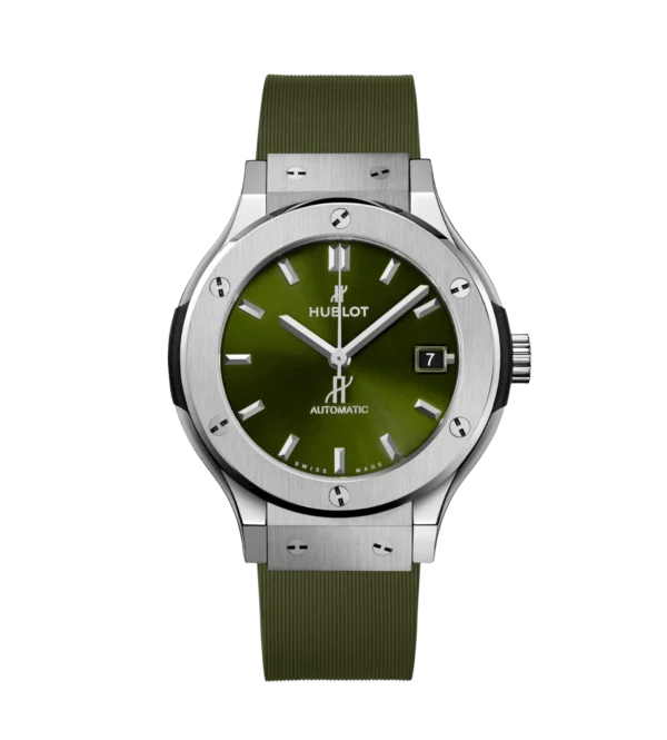 Hublot Classic Fusion Titanium Grün