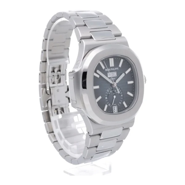 Patek Philippe Nautilus Kalender Mondphase – Bild 3